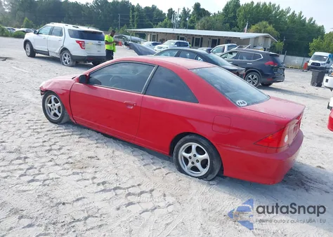 2004 Honda Civic Ex z USA, uszkodzony, nr VIN 1HGEM210X4L085052